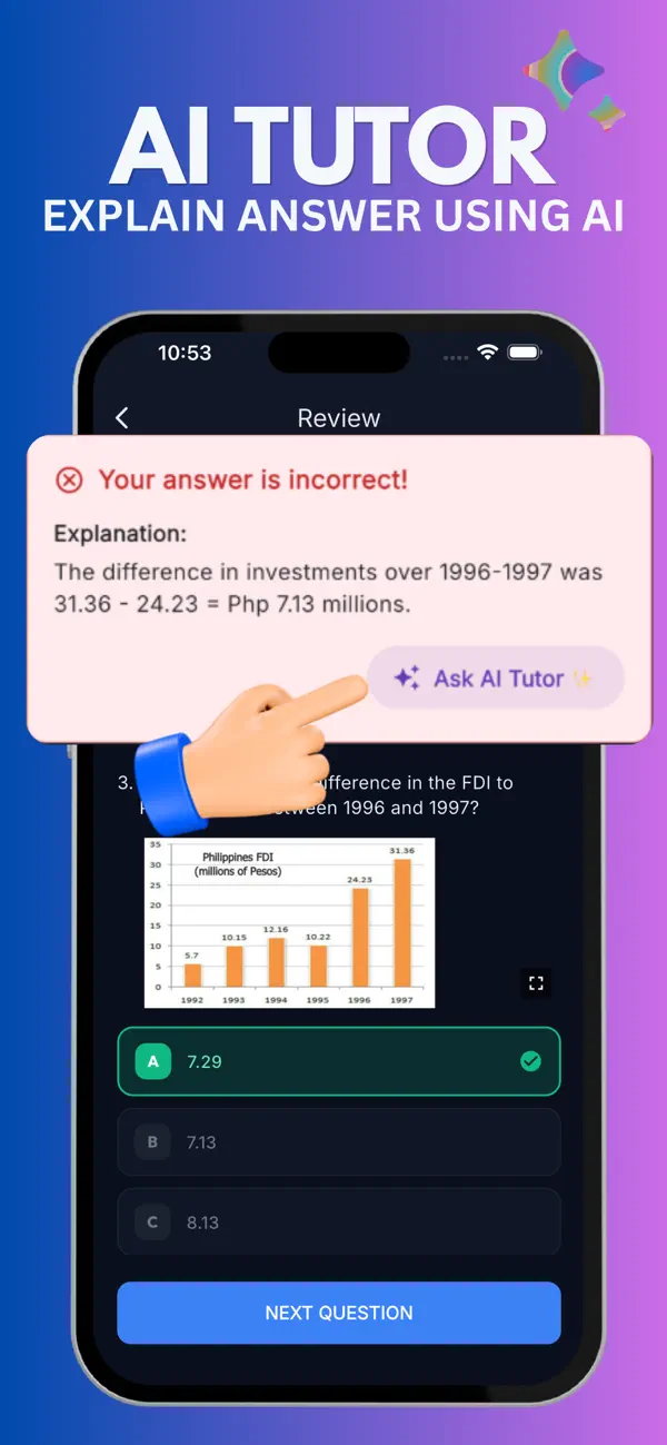 Civil Service AI Tutor Explaining Answer Rationalization